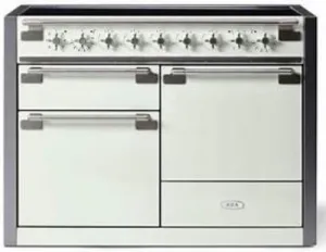 AGA Elise Series Classic Color Coll AEL481INWHT 48" Freestanding Induction Range