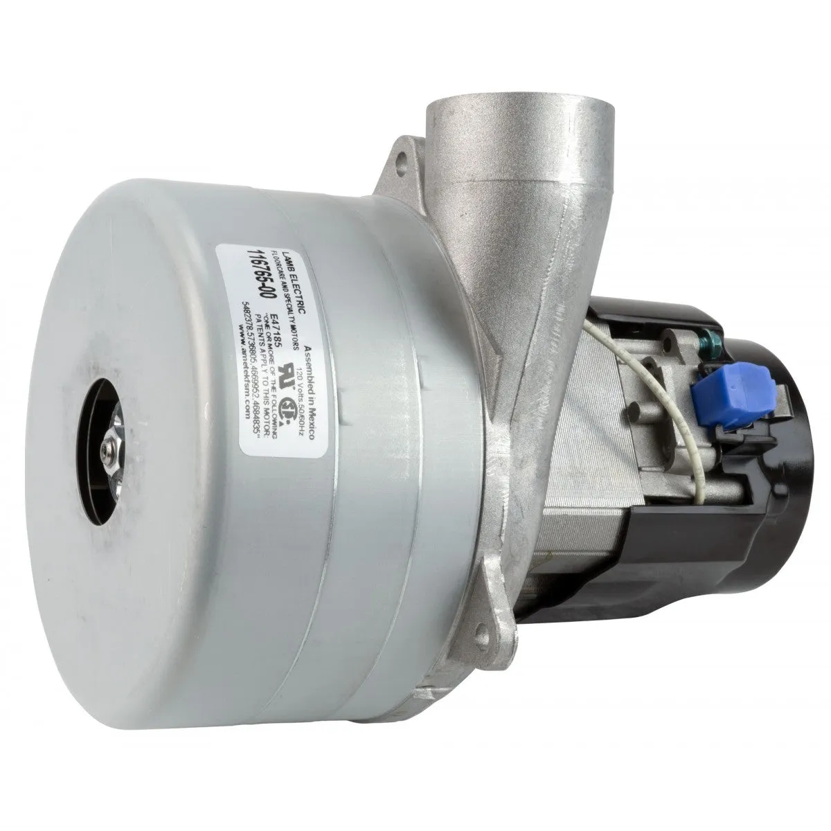Ametek/Lamb Tangential Vacuum Motor - 465 Airwatts - 91.4 CFM