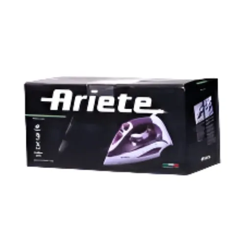 Ariete Steam Iron Ceramic Soleplate Auto-Clean Function, 2000Watts, Purple