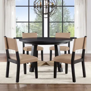 Aubrey - 5 Piece Round Dining Set