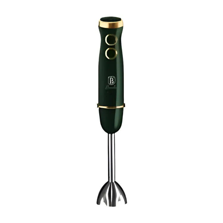Berlinger Haus Hand Blender, 2Speed & Turbo, 500Watts, Stainless Steel & Stick Green