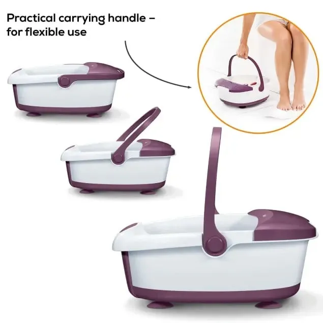 Beurer Foot Spa Massage, Purple