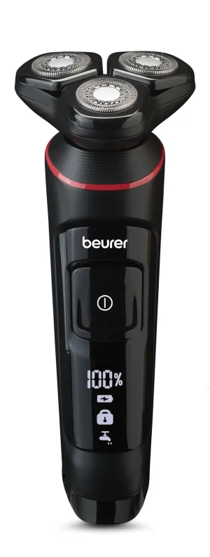 Beurer Rotary Shaver Pink 360 Flexible Shaver Head Quick-Charge Function (10-Minute Operati