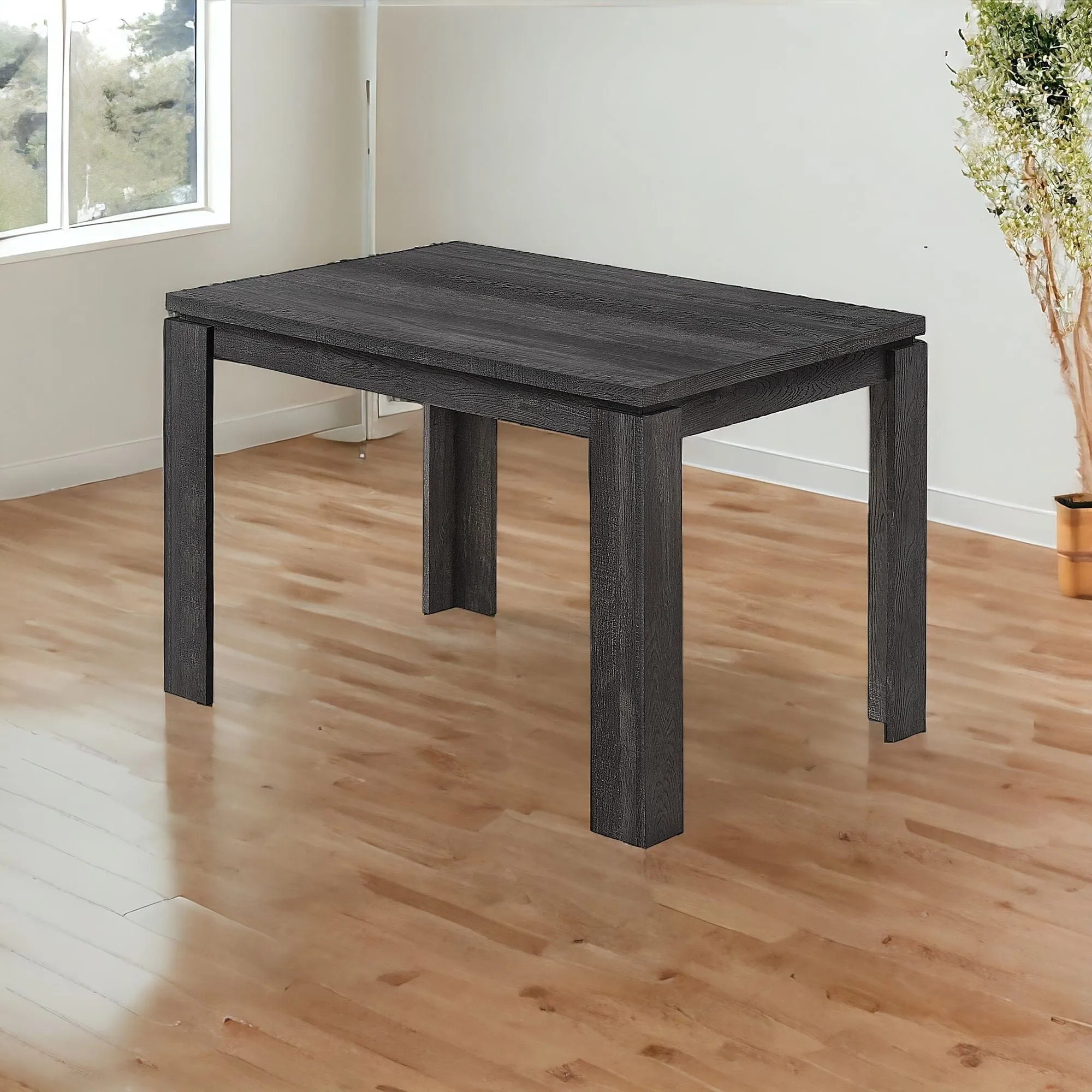 Black Dining Table By Homeroots