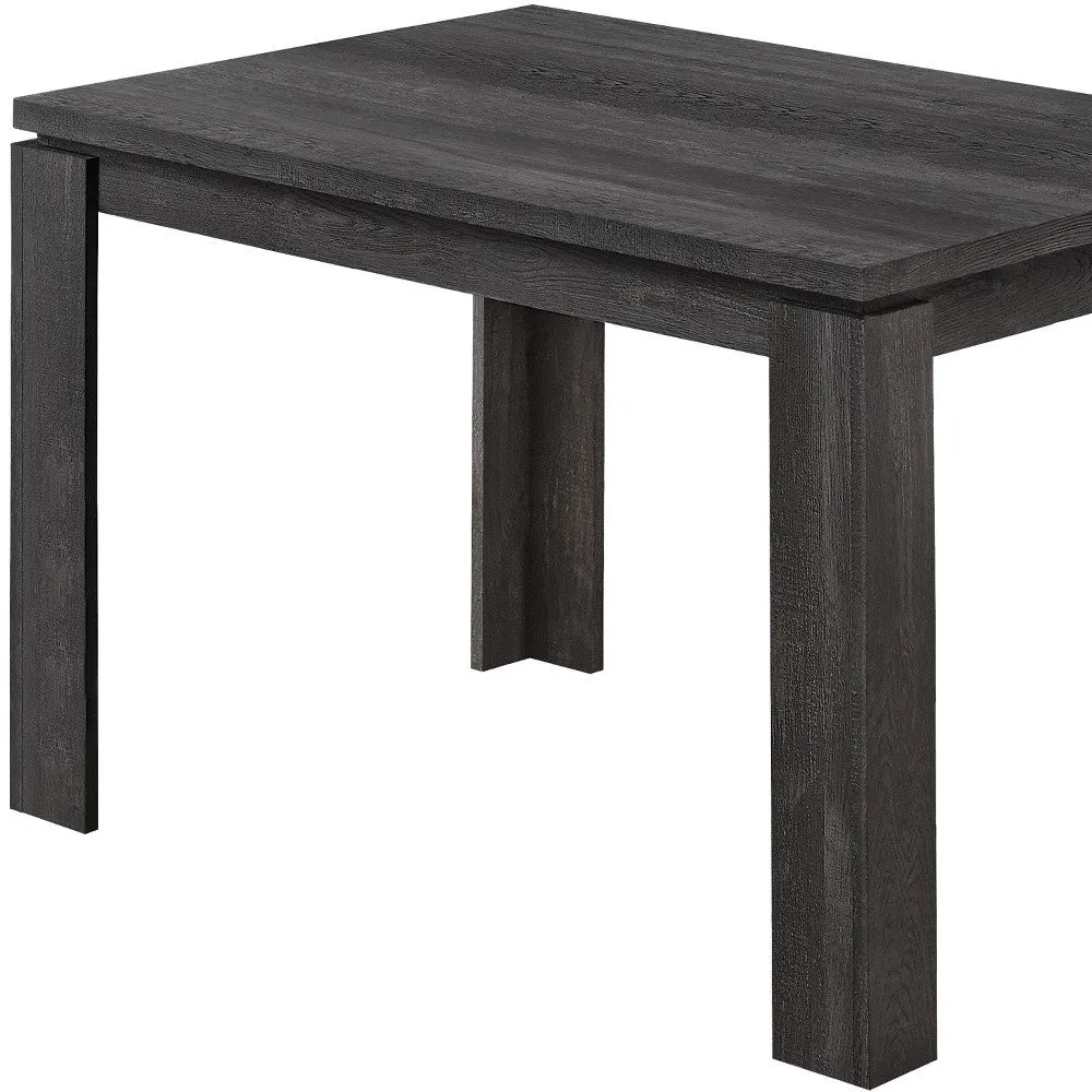 Black Dining Table By Homeroots