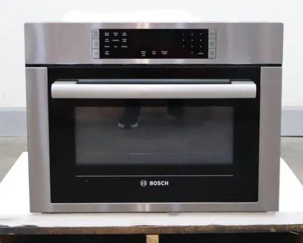 Bosch 500 Series 24" 1000w SS 1.6 cu.ft. Power 2-in-1 Speed Oven HMC54151UC