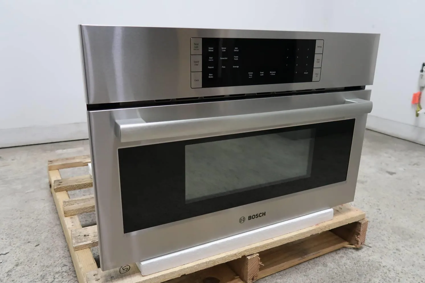 Bosch 800 Series 30" SpeedChef True SS Convection Sensor Cook Oven HMC80152UC