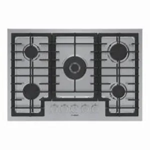 Bosch 800 Series 36" 5 Sealed Burners Built-In Gas Cooktop NGM8659UC