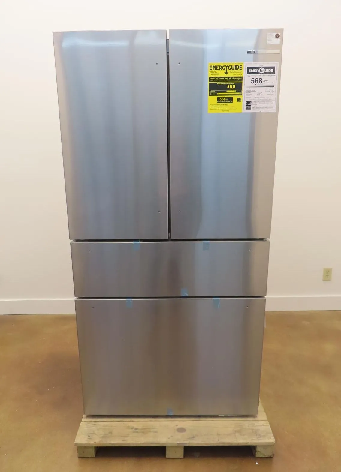 Bosch 800 Series B36CL80SNS 36" French Door Counter Depth Smart Refrigerator Pic