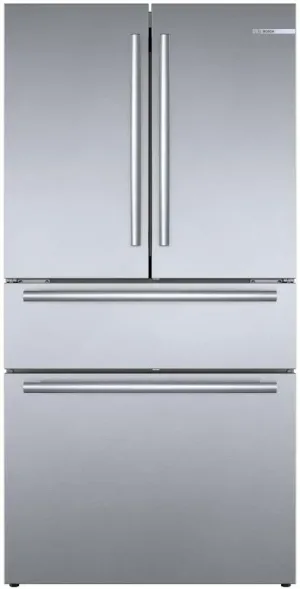Bosch 800 Series B36CL80SNS 36" French Door Counter Depth Smart Refrigerator Pic