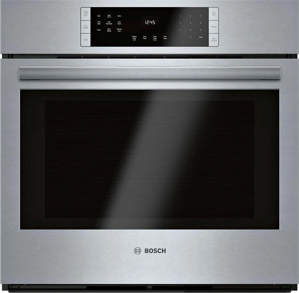 Bosch 800 Series HBL8453UC 30" Smart Single Electric Wall Oven Full Warranty Pic