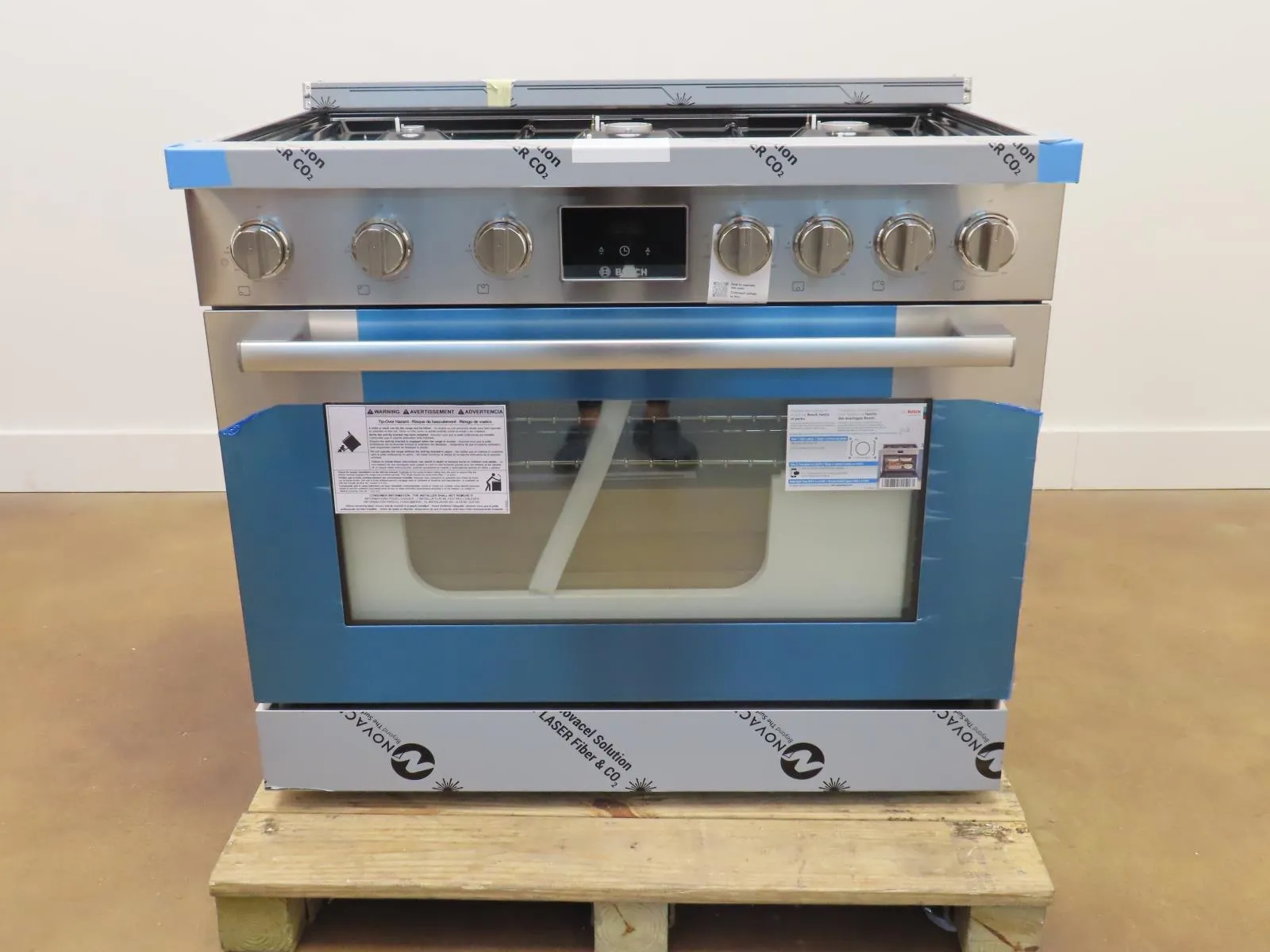 Bosch 800 Series HGS8655UC 36" Gas Range with 6 Sealed Burners Full Warranty