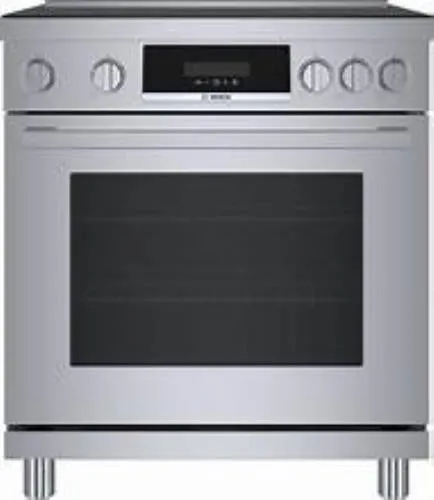Bosch 800 Series HIS8055U 30 Inch Freestanding Induction Range Full Warranty