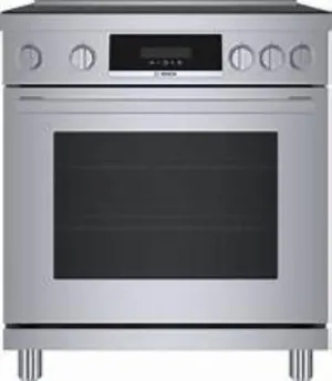 Bosch 800 Series HIS8055U 30 Inch Freestanding Induction Range Full Warranty