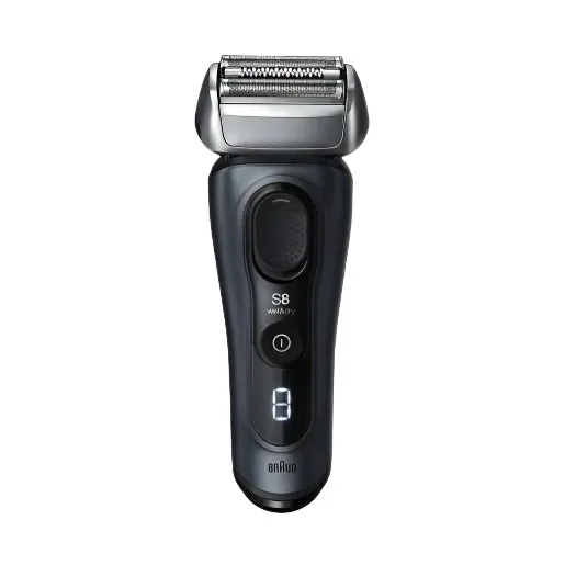 Braun Shaver Helps to Capture More Hair, This Shaver Uses Brauns Unique Sonic, Black