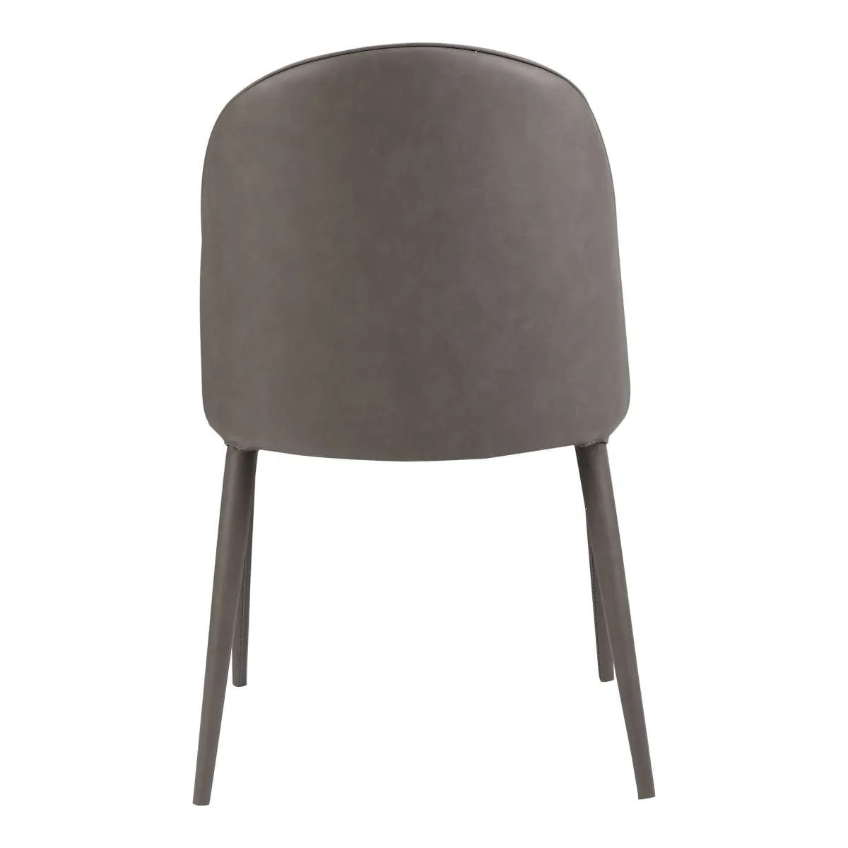 Burton Pu Dining Chair Grey -M2 (Set Of 2) By Moe's Home Collection