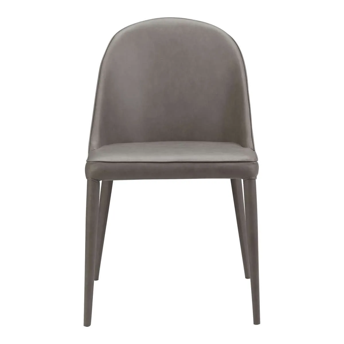 Burton Pu Dining Chair Grey -M2 (Set Of 2) By Moe's Home Collection