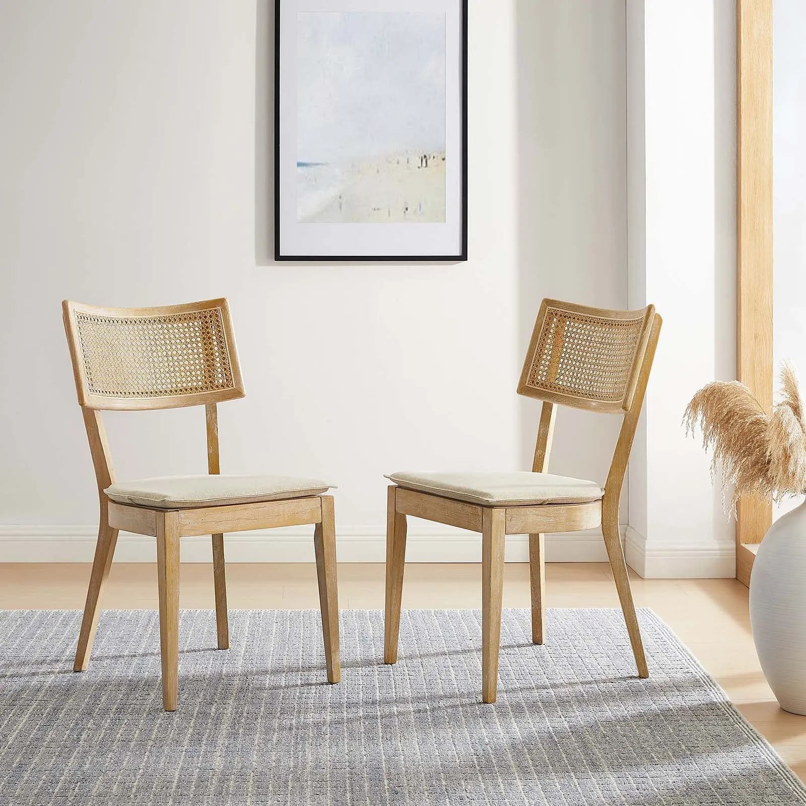 Caledonia Wood Dining Chair Set of 2 By Modway - EEI-6080