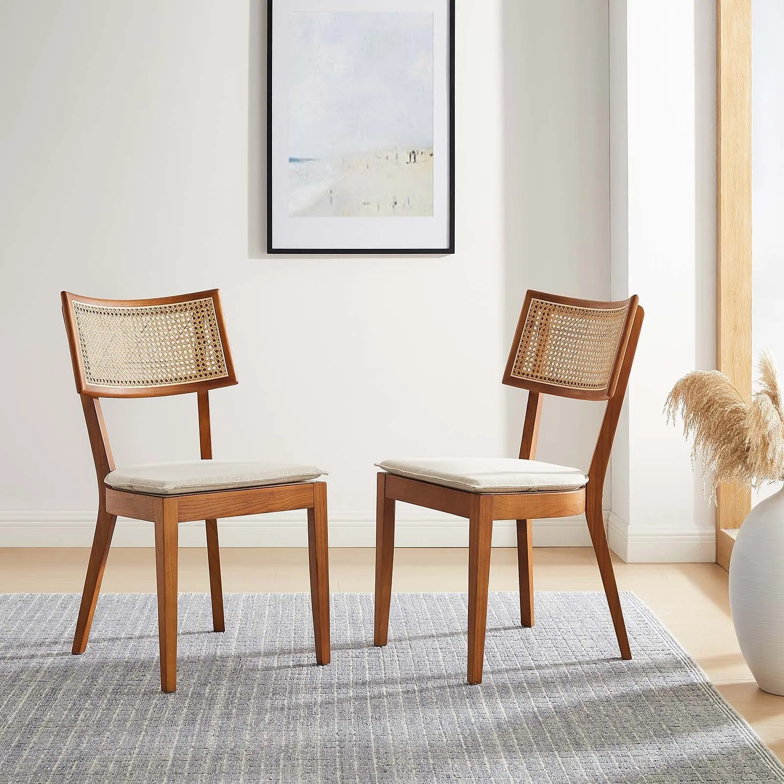 Caledonia Wood Dining Chair Set of 2 By Modway - EEI-6080