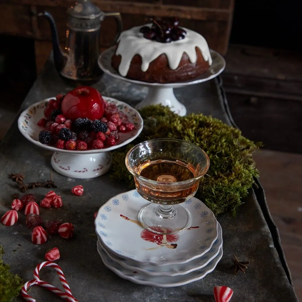 Casafina The Nutcracker 27cm Footed Cake Plate