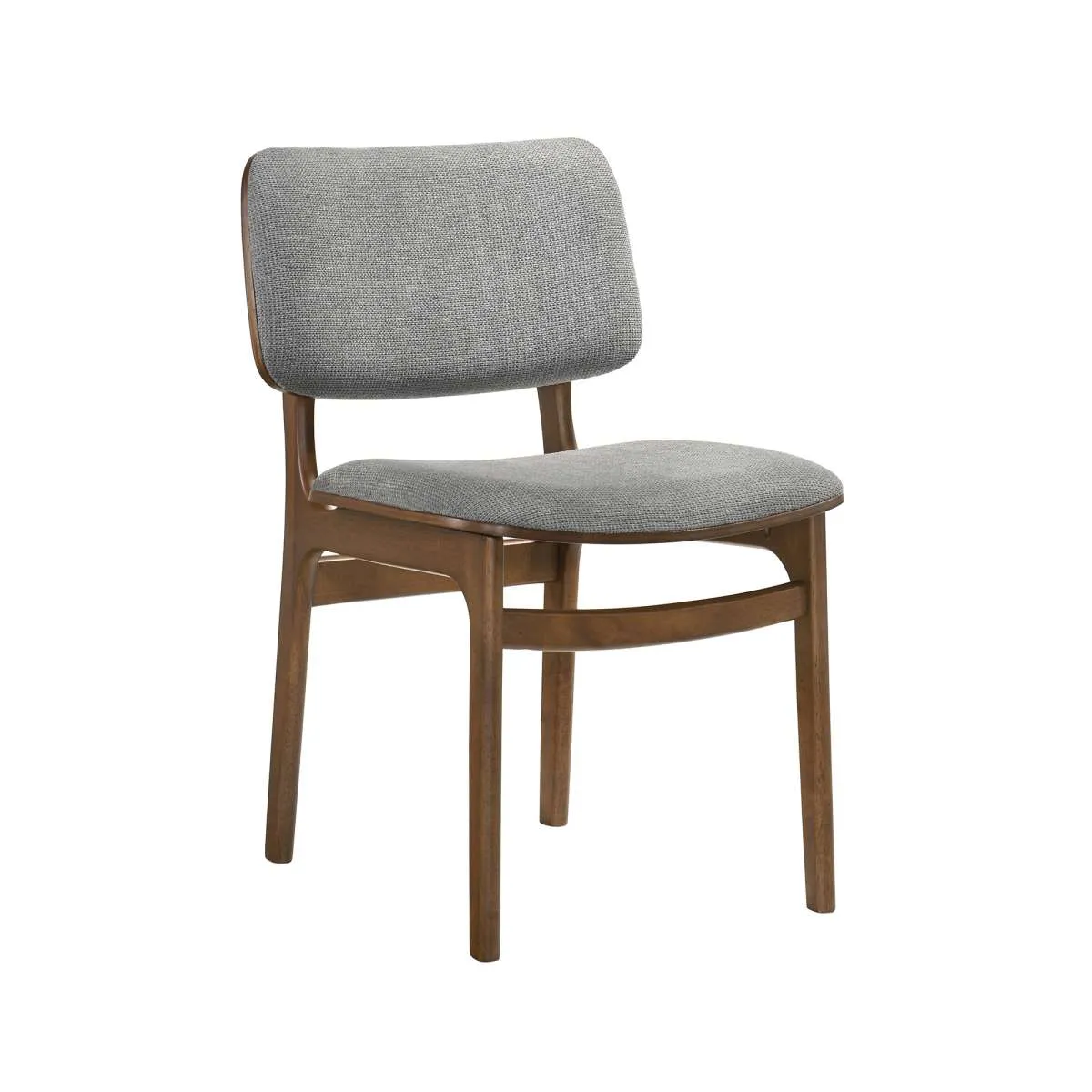 Cirque and Lima 5 Piece Walnut Round Dining Set By Armen Living