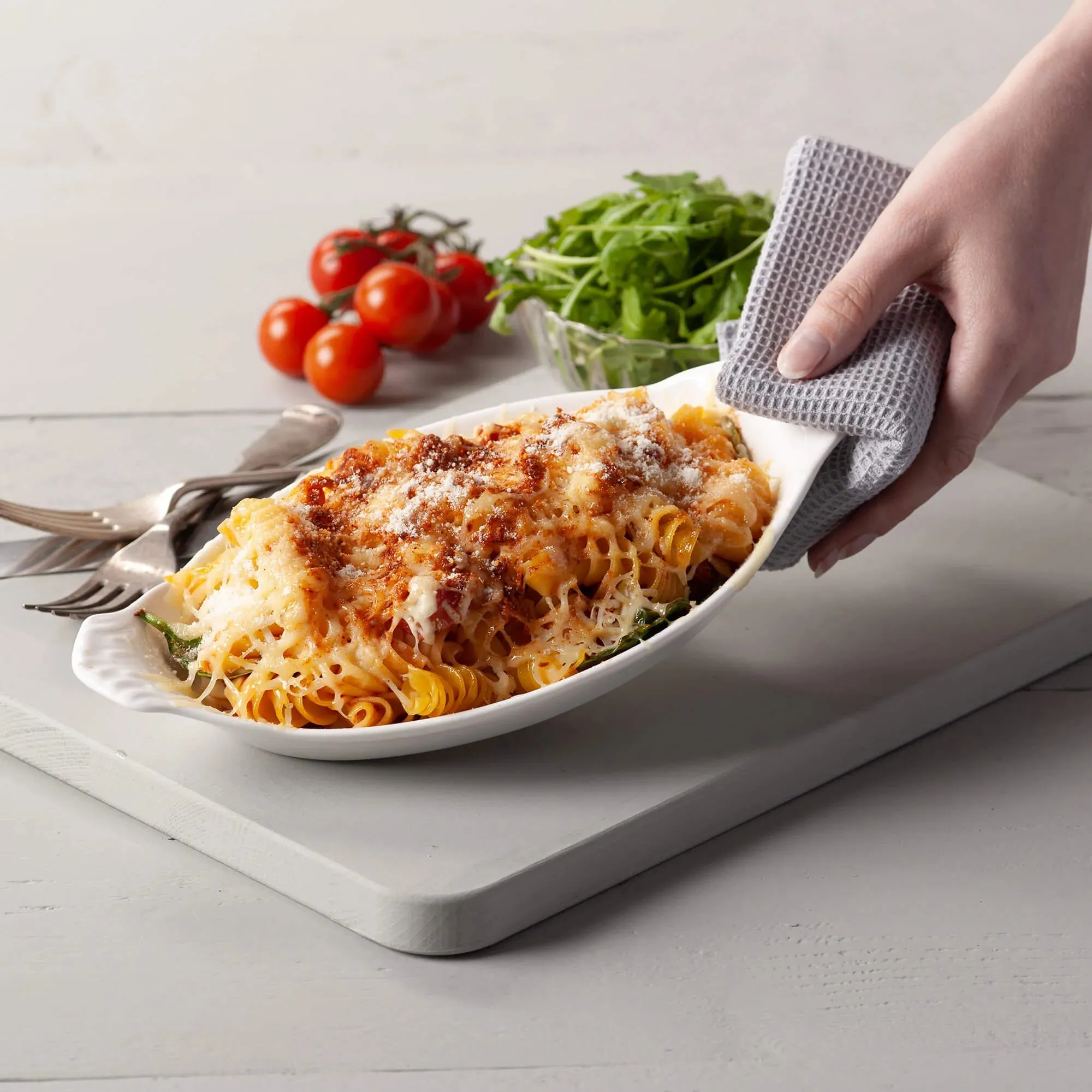 CKS White 23cm Gratin Dish