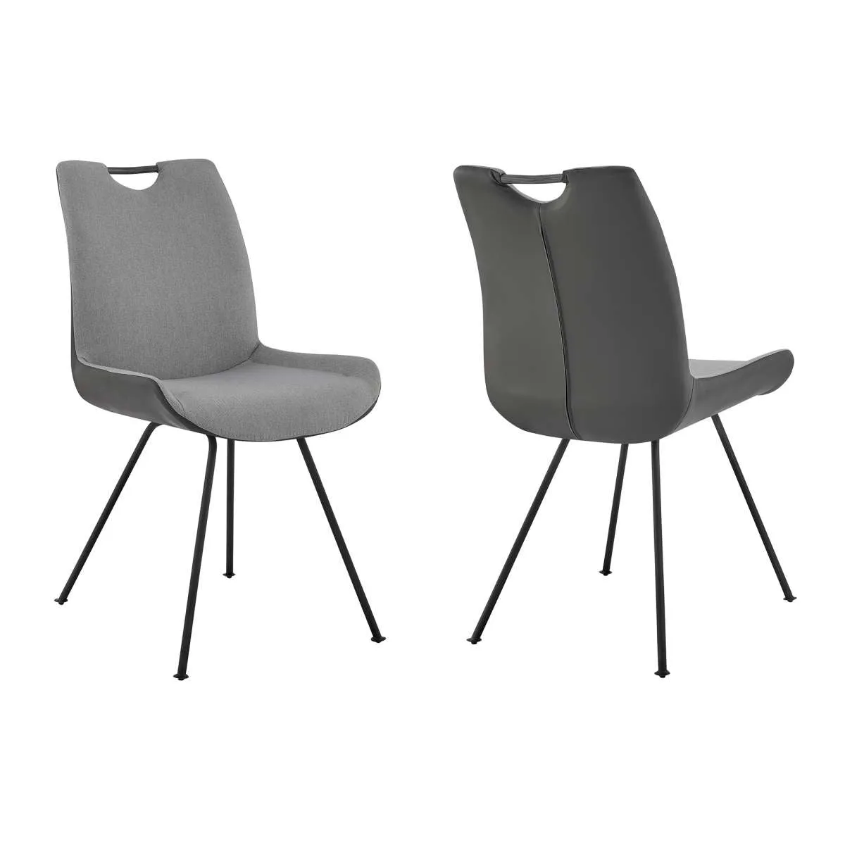 Coronado Contemporary Dining Chair Set of 2 By Armen Living