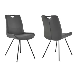 Coronado Contemporary Dining Chair Set of 2 By Armen Living