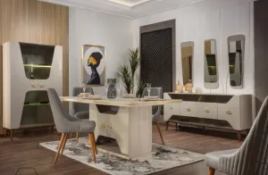 Dining table with 8 chairs from Maiden Home M110453712