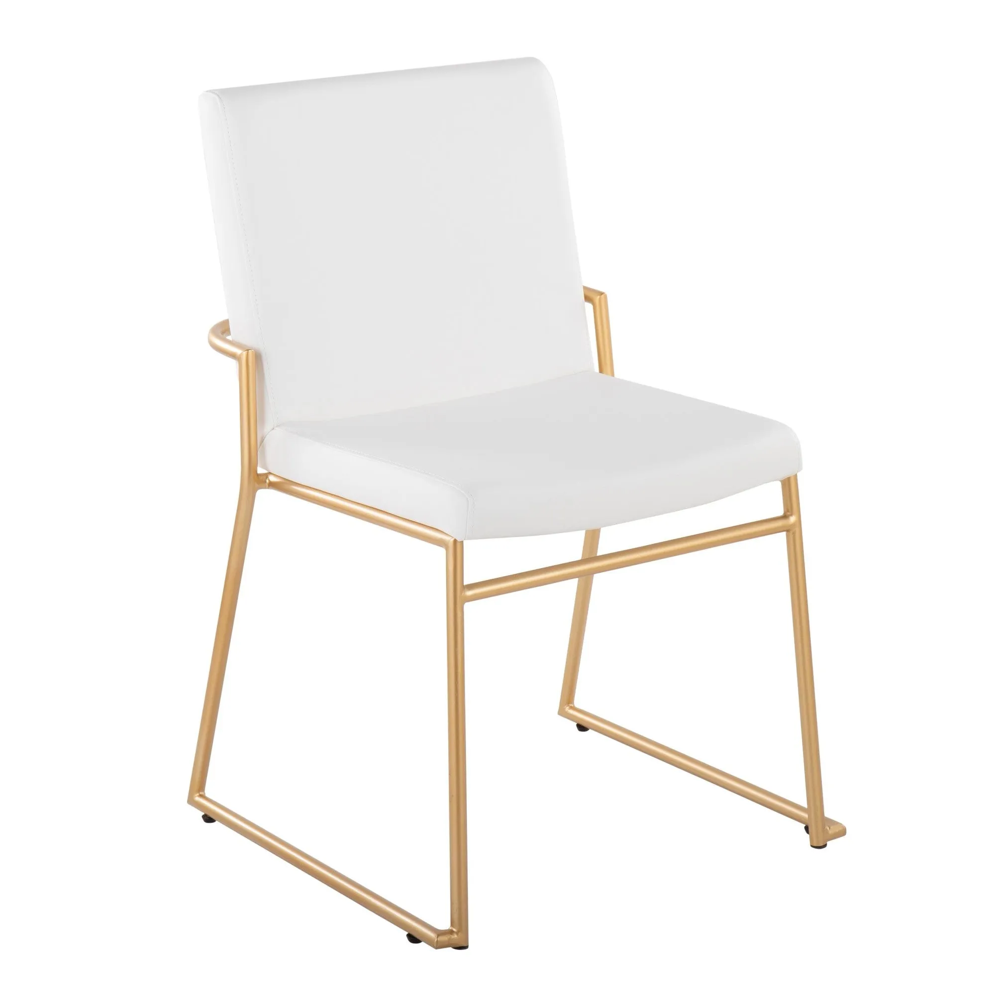 Dutchess Dining Chair - Set of 2 White By LumiSource