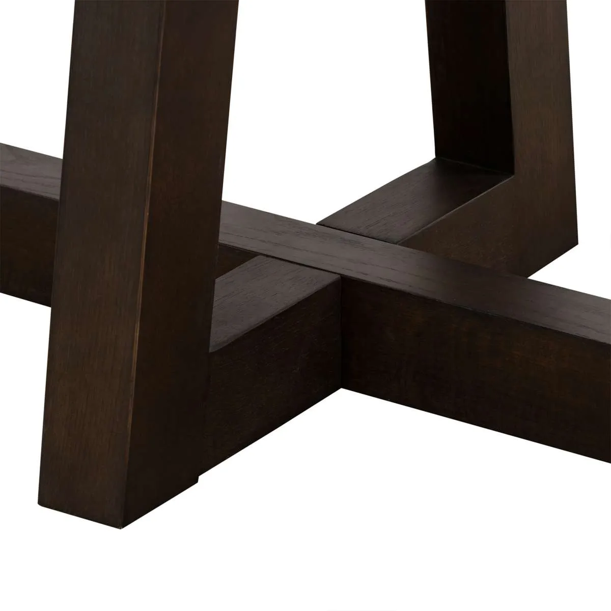 Elodie Gray Concrete and Dark Gray Oak Rectangle Dining Table By Armen Living