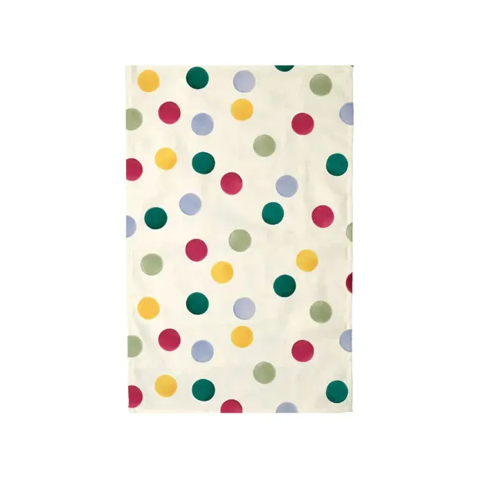 Emma Bridgewater Big Polka Dot Double Oven Glove & Tea Towel Set