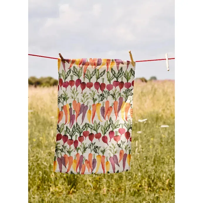 Emma Bridgewater Carrots & Beets Tea Towel
