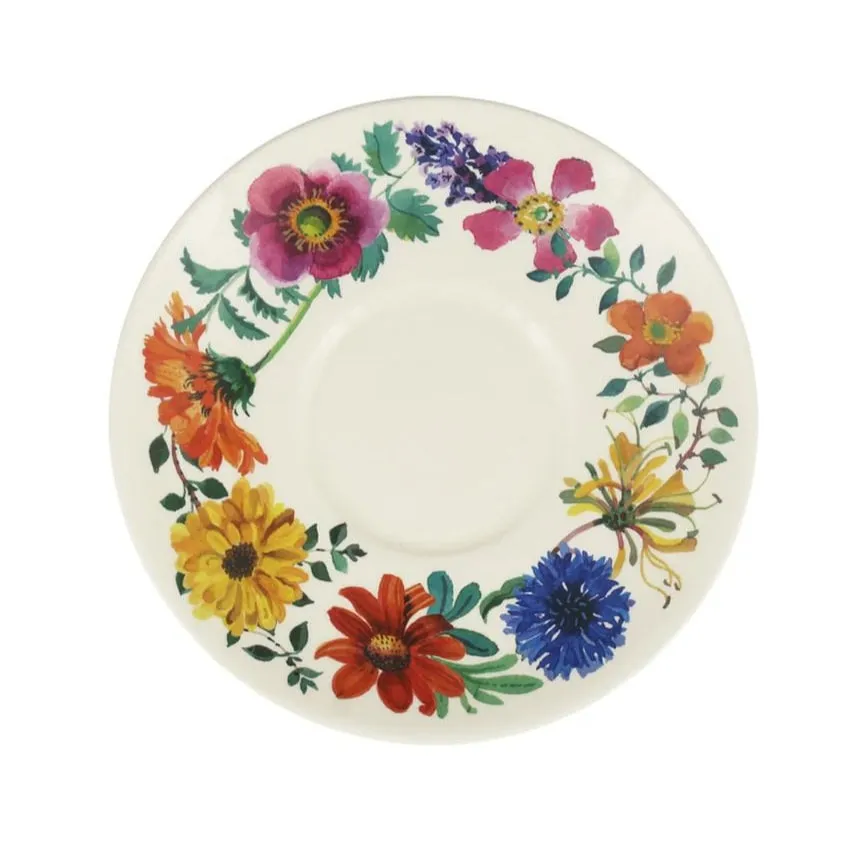 Emma Bridgewater Garden Flowers Large Teacup & Saucer