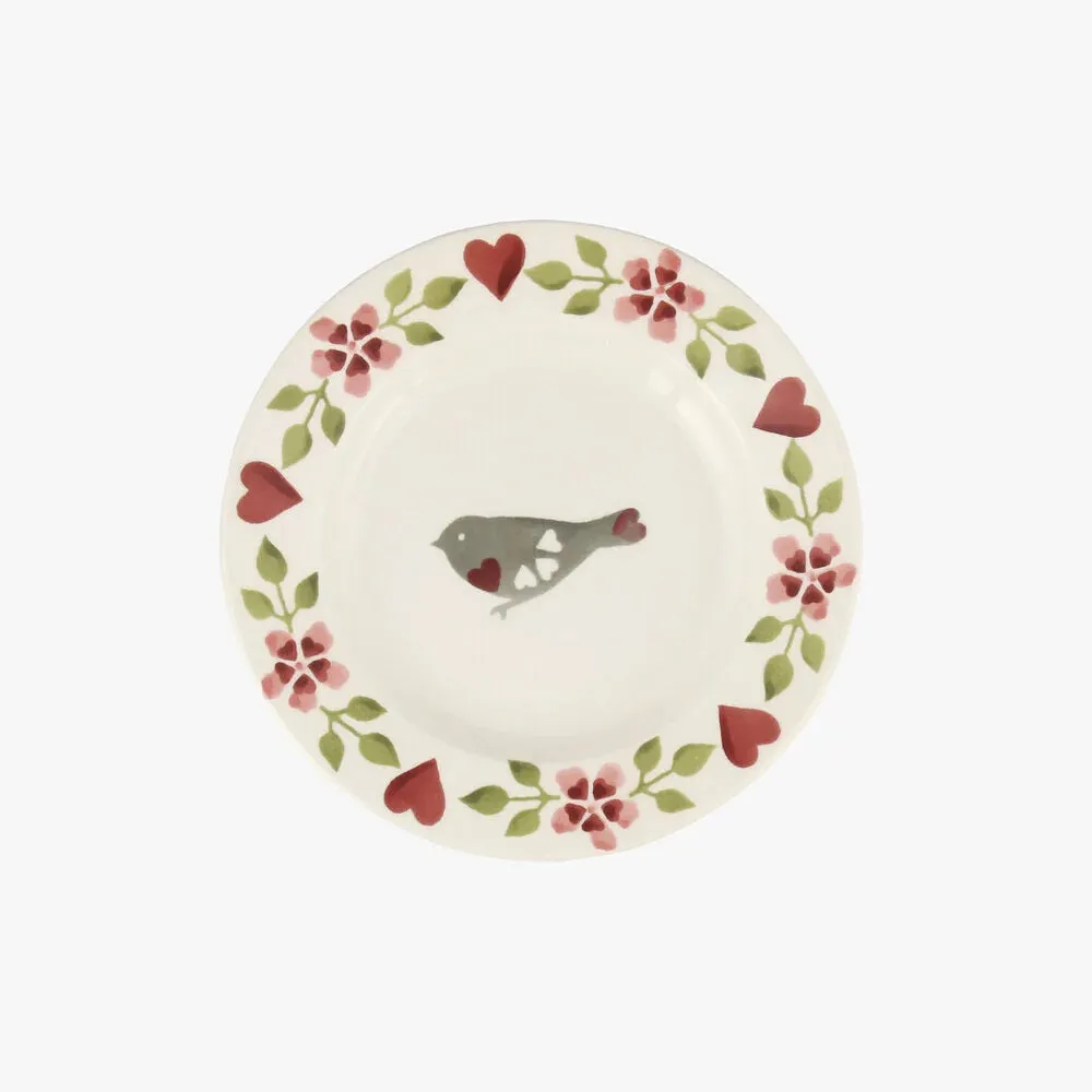 Emma Bridgewater Lovebirds 6.5" Side Plate