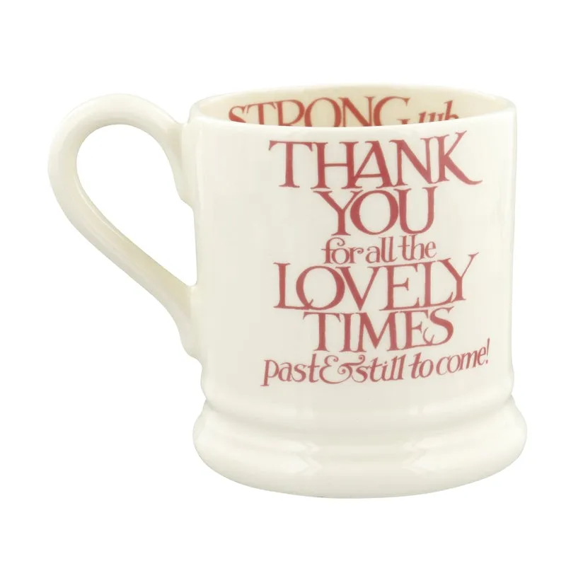 Emma Bridgewater Pink Toast Soul Sisters Half Pint Mug