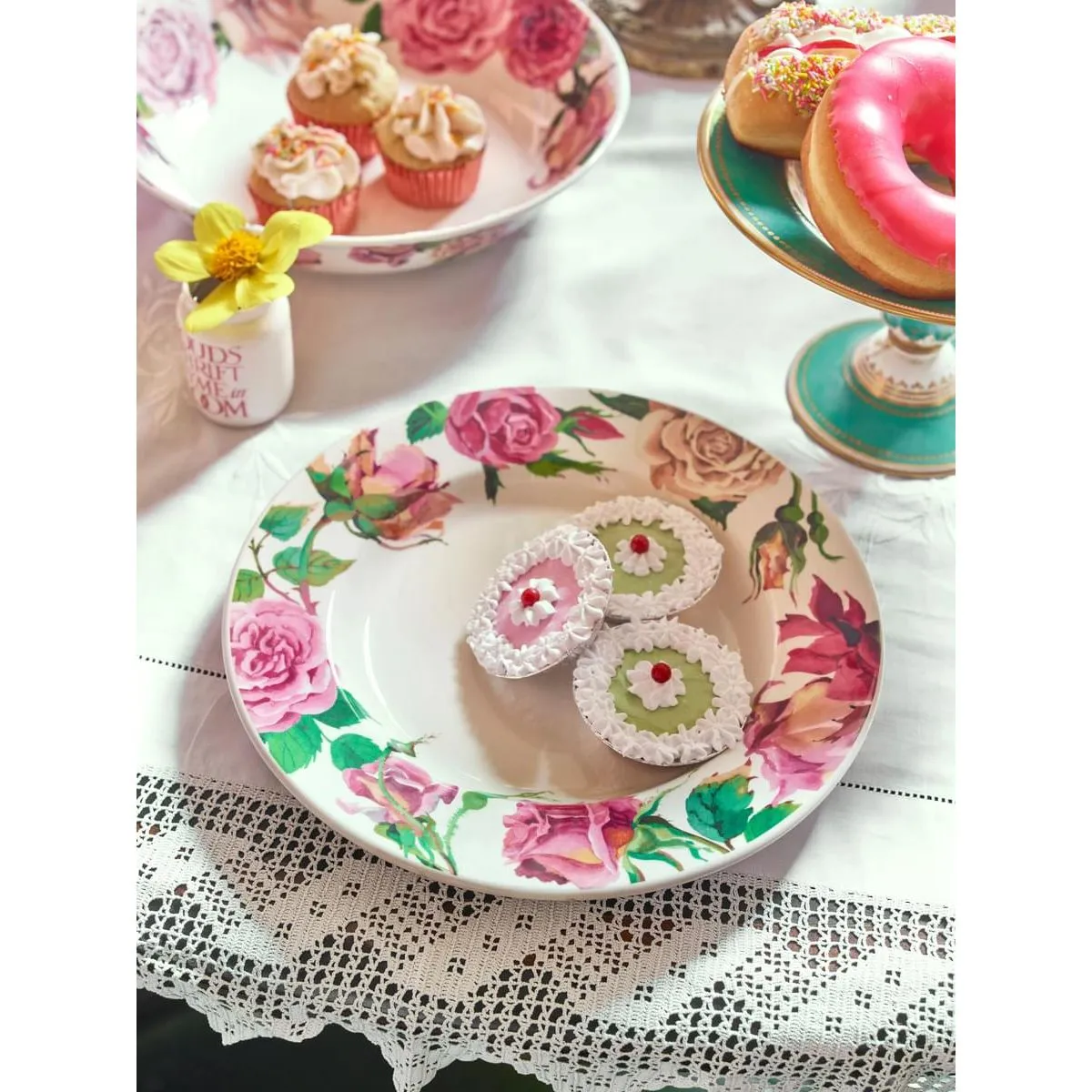Emma Bridgewater Roses All My Life 10.5" Dinner Plate