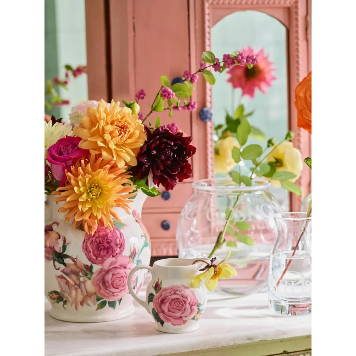Emma Bridgewater Roses All My Life Half Pint Jug