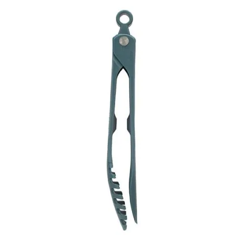 Fusion Twist Blue Food Tongs