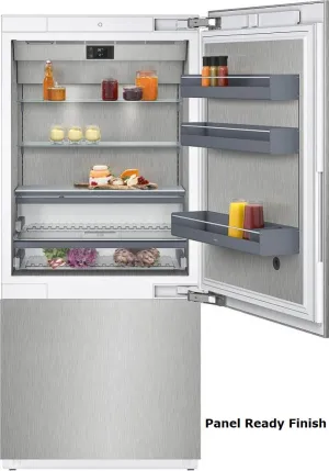 Gaggenau Vario 36" Panel Ready Built-In Bottom Mount 400 Series Freezer RB492705