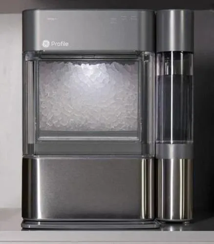 GE Profile Stainless Steel 2.0 Portable Side Tank Nugget Ice Maker XPIO13SCSS