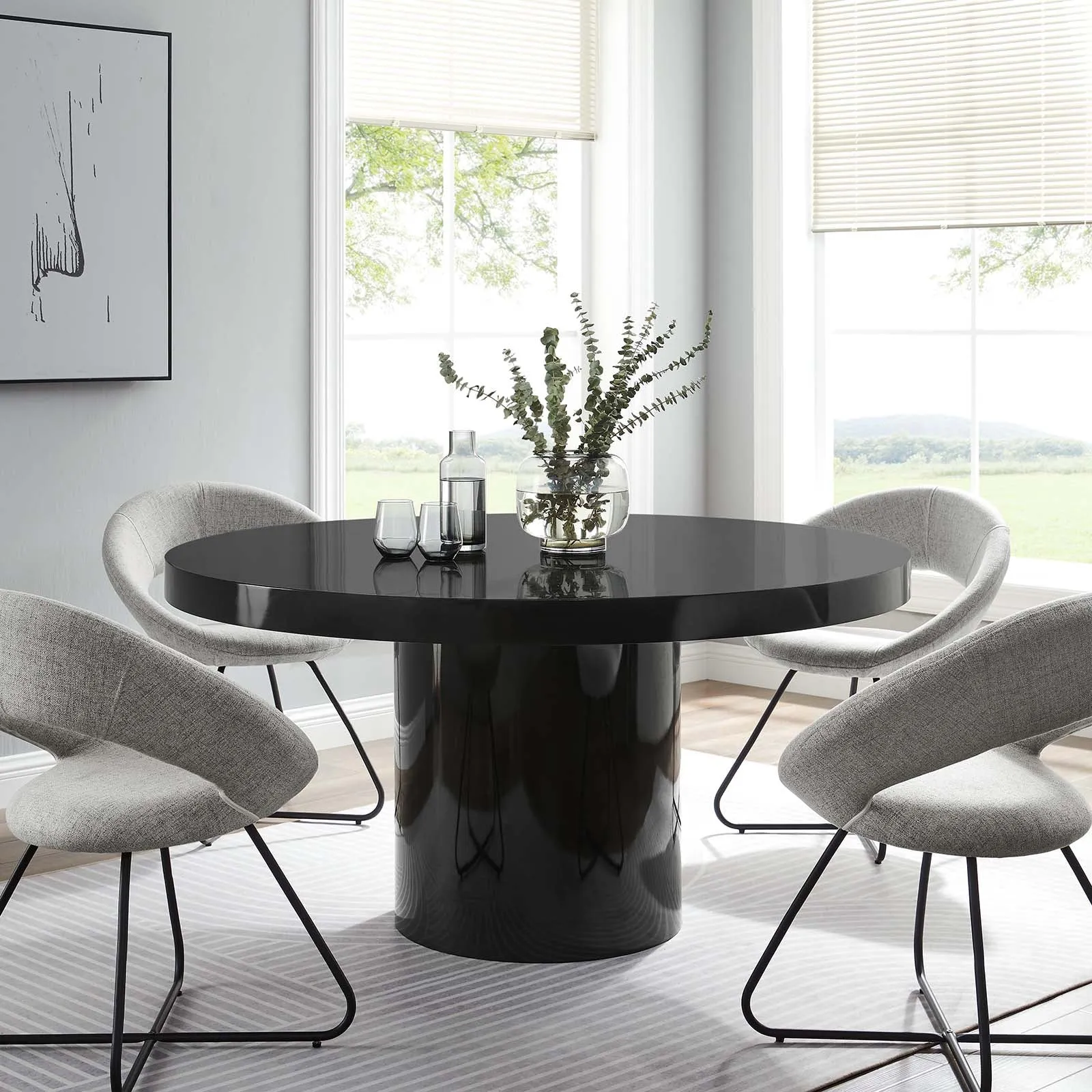 Gratify 60" Round Dining Table By Modway - EEI-4910