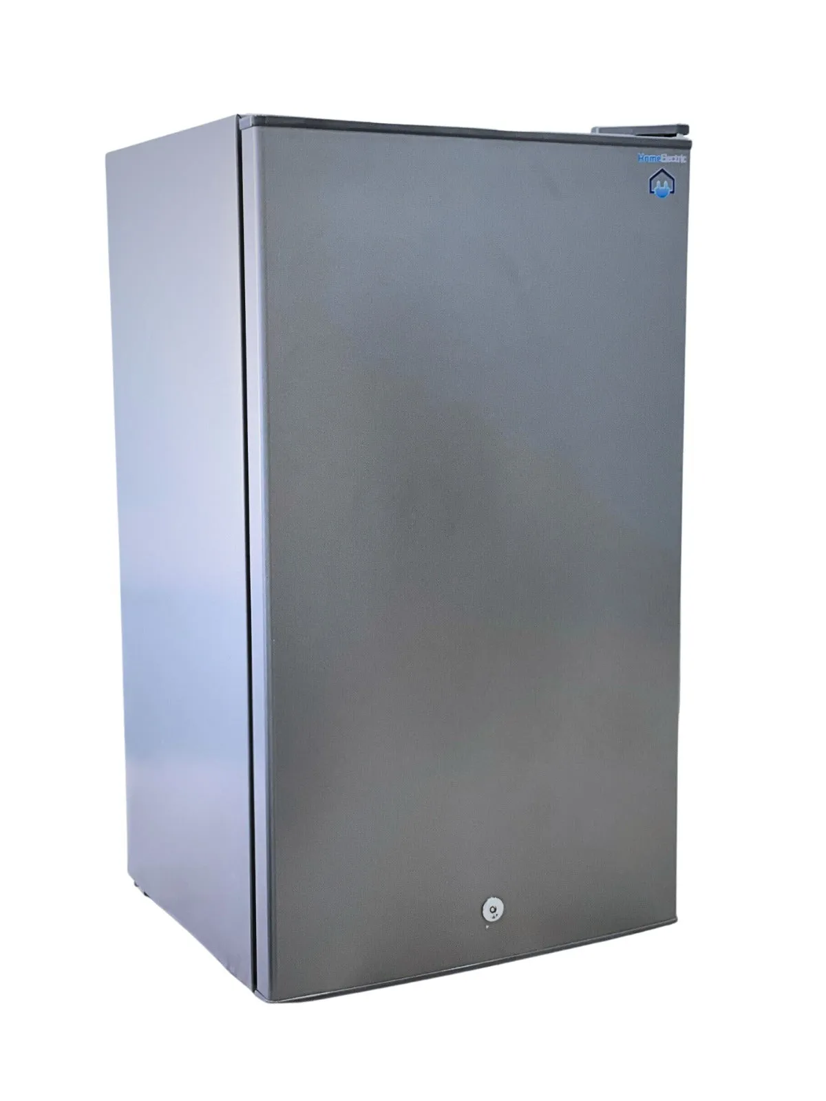 Home Electric Mini Bar Refrigerator 90Lit, A  ,84*47*34, With Key & Lamp, Silver