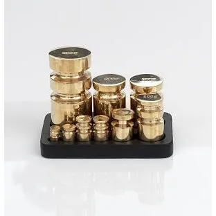 ICD Metric Brass Churn Weights