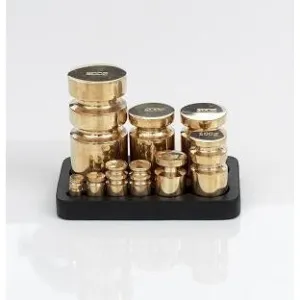 ICD Metric Brass Churn Weights
