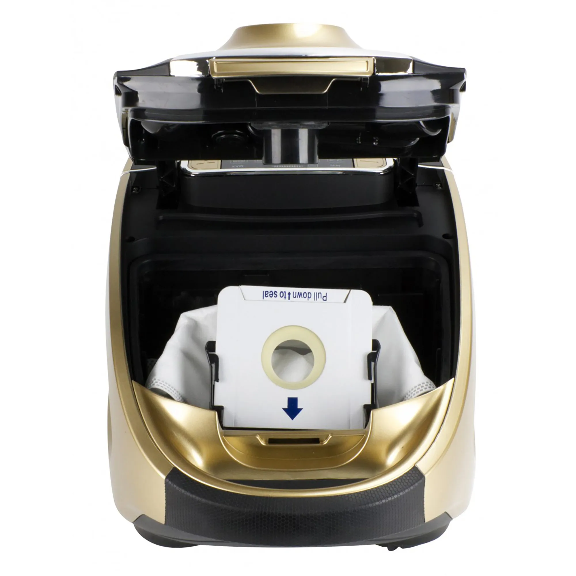 Johnny Vac XV10 Canister Vacuum with Digital Controls and HEPA Filtration