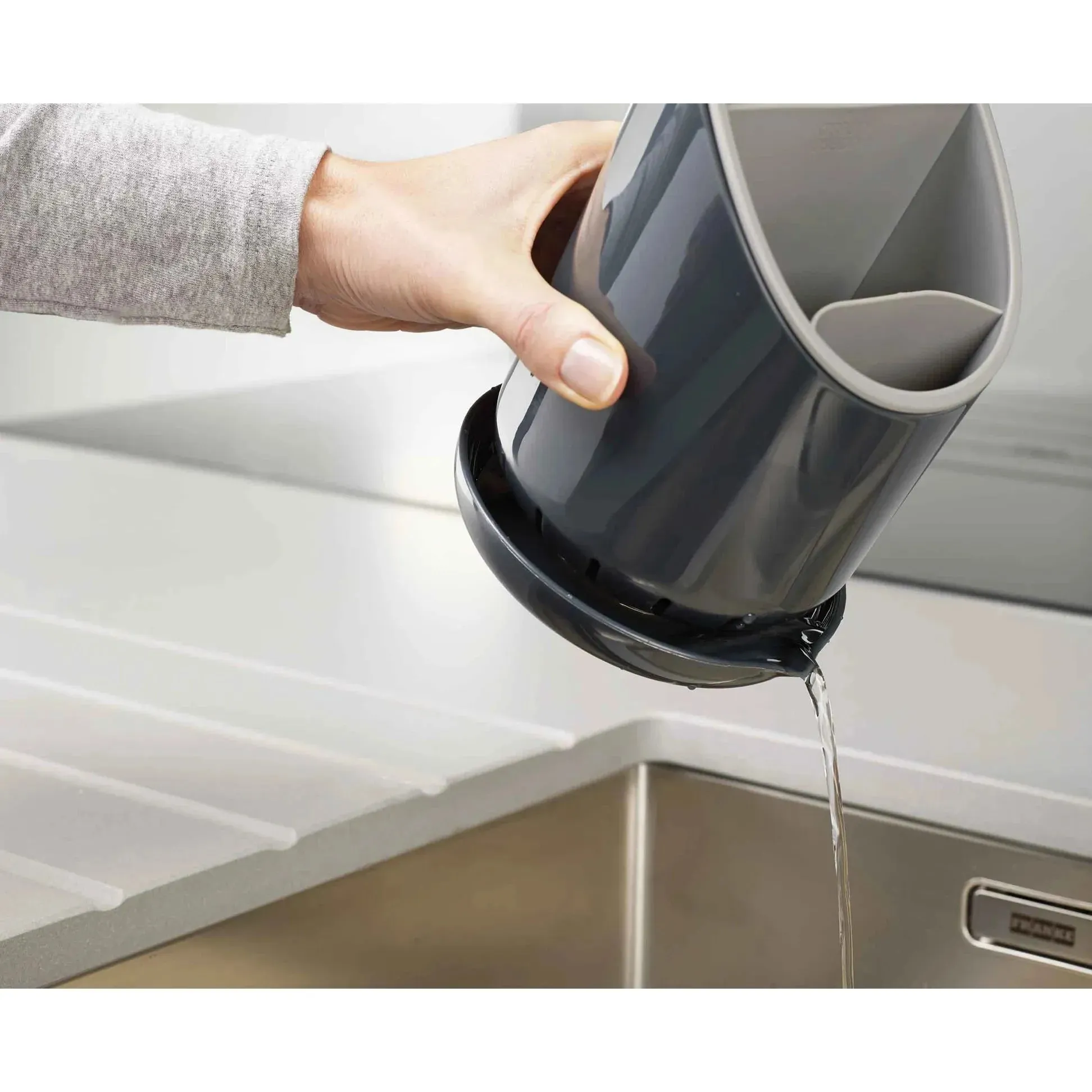 Joseph Joseph Dock Grey Cutlery Drainer