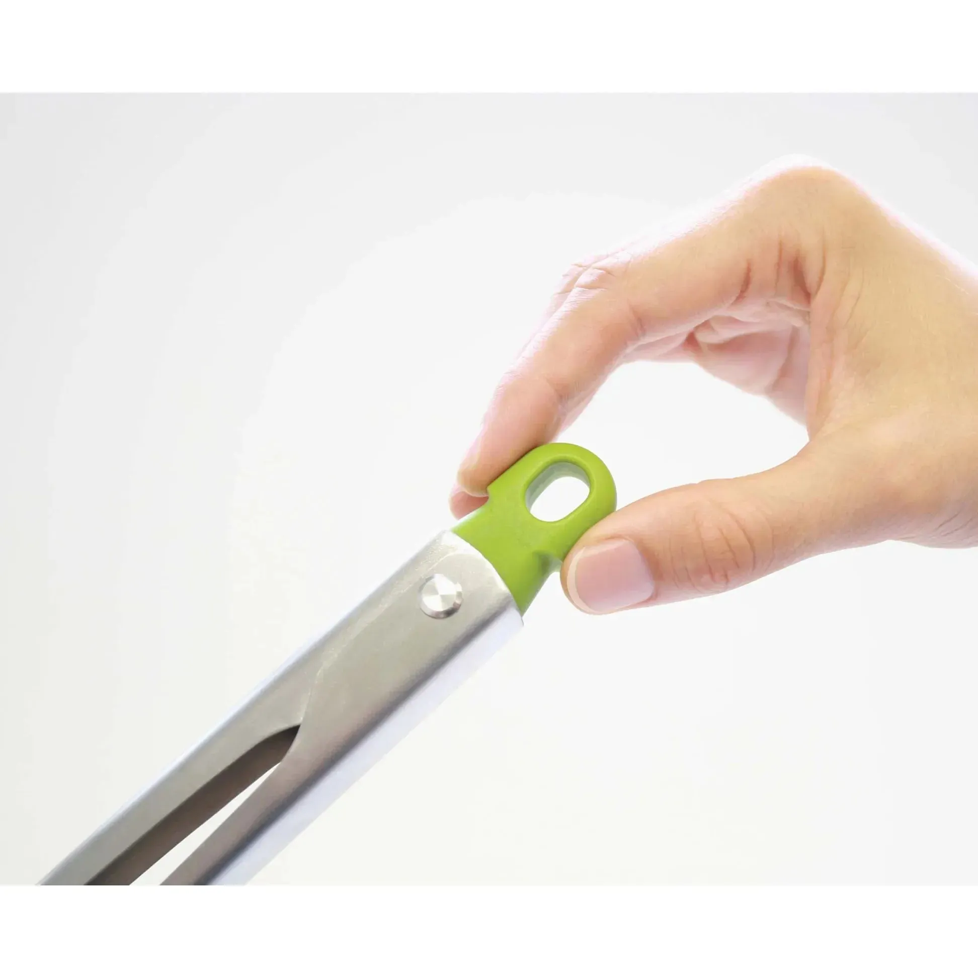 Joseph Joseph Elevate Grey Silicone Steel Tongs