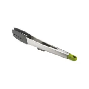 Joseph Joseph Elevate Grey Silicone Steel Tongs