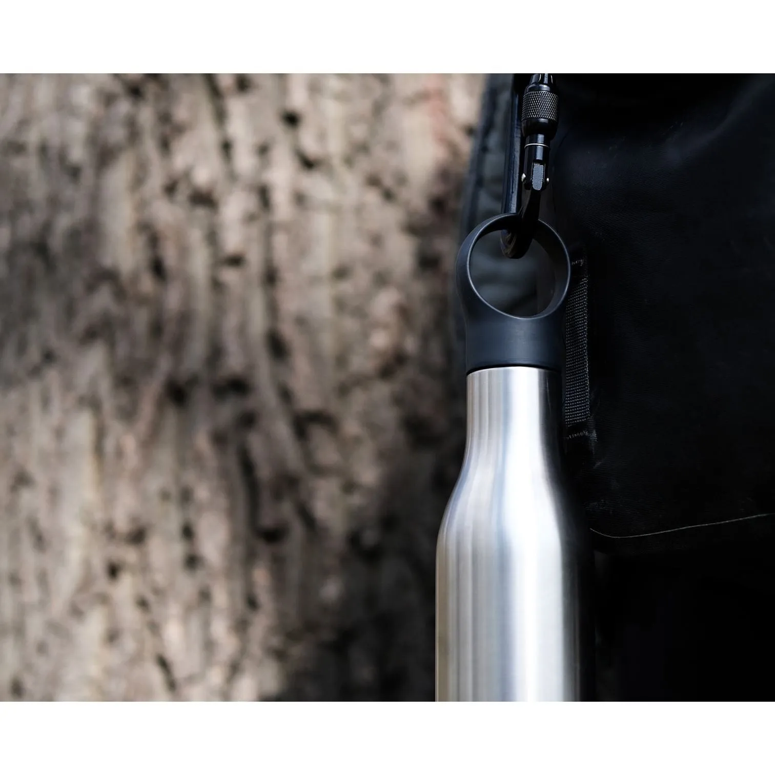 Joseph Joseph Loop 500ml Brushed Stainless Steel Bottle